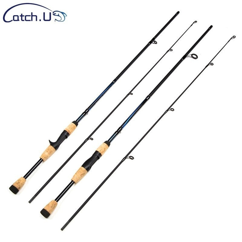 Catch.u Spinning Fishing Rod1.8m Casting Rods 6-15LB Line Weight 3